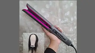 Slopehill 2-in-1 Hair Straightener/ Blow Dryer | Unboxing/Demo | Amazon 