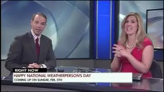 Meteorologist Matt Stevens National Weather Person Day