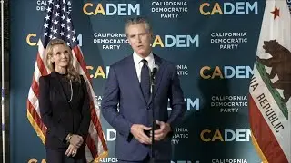 California Gov. Gavin Newsom addresses Prop 50 victory | Full speech