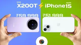 😱 New ViVO X200T Vs iPhone 15 | Real Test 