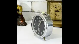 Antique HES Table Time Piece Clock Decor Collectible | Part 2 | Repairing | Mounting | Ravi times