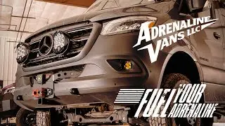 Customer's Outside Van gets some the Adrenaline Treatment with some subtle but BURLY upgrades!