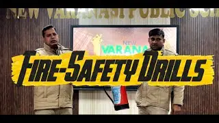 Fire Safety Mock Drill conducted at New Varanasi Public School #newvaranasipublicschool