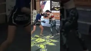 Marie Ruumet&rsquo;s first ever MMA fight! #mma #muaythai