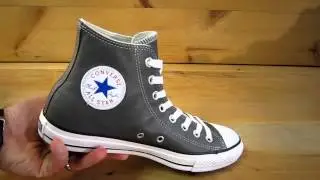 Converse All Stars Chuck Taylor High Leather Charcoal