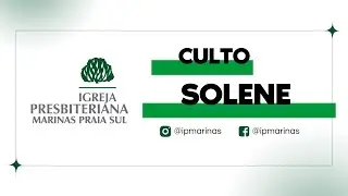 Culto Matutino - AO VIVO | Rev. David Sousa | 14/09/2025 | 09H |  IPMarinas