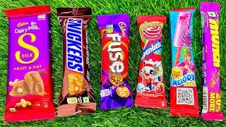 ASMR Most SATISFYING Candy Chocolate Lollipops and Snacks Unboxing🍬 ASMR Crinkles & Tapping