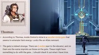 How to open Thomas Peculiar Stone Gate in Oreton's Mine