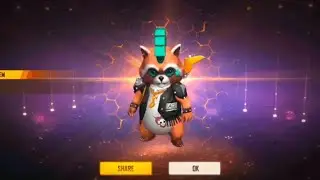 New FFPL redeem code for Rocky pet #badge99 #freefire #FFPL