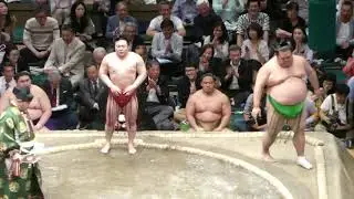 Chiyomaru (3-5) - Enho (6-2) , Sumo : Natsubasho '19