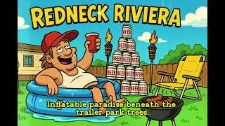 🎶Redneck Riviera  (Inflatable Pool Paradise)  Funny Country Song