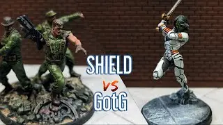 Marvel Crisis Protocol Battle Report Episode 59 - Guardians of the Galaxy vs. Shield