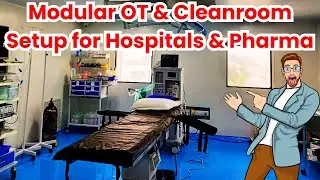 Modular OT & Cleanroom Setup for Hospitals & Pharma | Turnkey GMP & NABH Solutions by AUM Industries