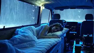 Car Rain Sounds for Sleep 🚗 Comforting Rainfall Audio for Mind Relaxation
