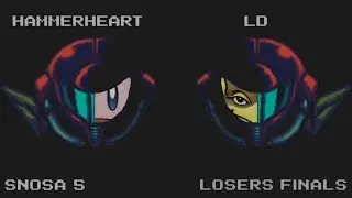 SNOSA 5 - HAMMERHEART (Kirby) Vs. LD (Fox) Super Smash Bros. Losers Finals