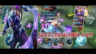LEBIH BAEK BANNED SABER KALAU MAU MAKE HYPER ASSASIND TAKUTNYA KETEMU YAH GINI :D!!! #mobilelegends