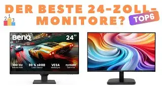 Die 5 besten 24-Zoll-Monitore | Hohe Bildwiederholrate & IPS-Panel: Optimal f&uuml;r Arbeit und Gaming!