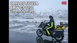 Carlos Sousa BMW GS 1250 e a viagem a Noruega
