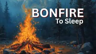 Campfire Sounds Only 🔥 Natural Crackling Fire Ambience ADS FREE 8 hours