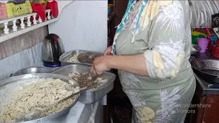 روتين المطبخ وعملت احلي غدا وبلاش تريقه😂😂