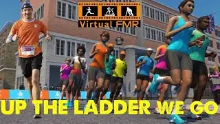 Virtual FMR / Zwift / Up the Ladder with Tina