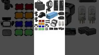 flashpoint evolv200 LED head|Off Camera Flash#youtubeshorts