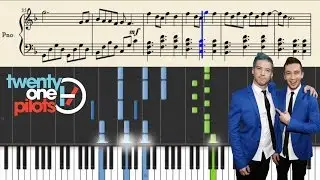 twenty one pilots: Forest - Easy Piano Tutorial + Sheets