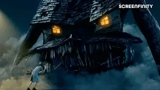 The house is alive and angry | Monster House | Screenfinity