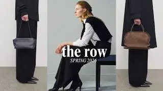 The Row Spring 2026 feat The Terrasse To-Go, Agnes 12, Faye, Barn, Sissal, Peggy, 90s & More Bags