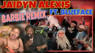 JaidynAlexis Barbie Remix Ft Blueface [OFFICIAL MUSIC VIDEO] Reaction
