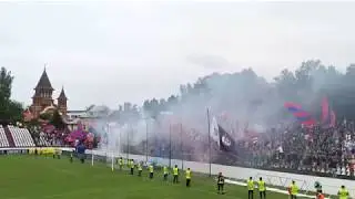 Peluza Sud Steaua PYRO in playoff 2 iunie 2019