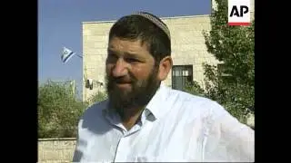 Israel/W.Bank - Settlers Protest Wadi Kelt Deaths