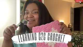 Can I learn to c2c crochet with one video? | Brilicious Vlog