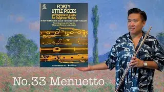 Forty Little Pieces, No.33 Menuetto, 108 with Metronome by Mario So