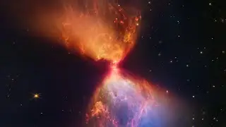 NASA&rsquo;s James Webb Releases Fiery Hourglass as New Star Forms
