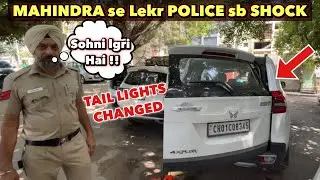 1st Scorpio N 2023 With New Modified Tail Light | Self Made Design 👌