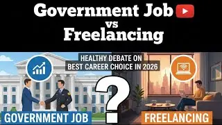 Government Job vs Freelancing | Healthy Debate on Best Career Choice in 2026