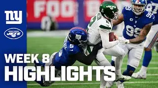 New York Giants Highlights vs. New York Jets | 2023 Regular Season Week 8