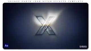 Grunge Photo Logo - After Effects Template | Free Download | Templates for Creators
