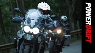 Adventure of a lifetime : Triumph Tiger 800 & Ducati Multistrada 950  : PowerDrift