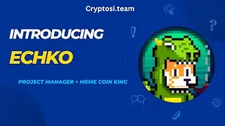 Meet the cryptosi team - 3. ECHKO Project manager
