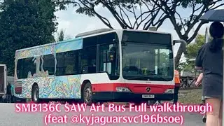 SMB136C SAW Art Bus Full walkthrough (feat. @kyjaguar96svc196bsoe)