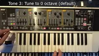 Church Bells/Tubular Bells programmed on Roland Gaia