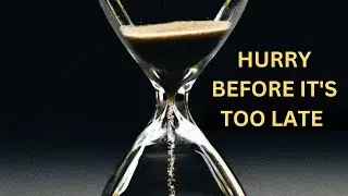 Time Is Running Out- Inspirational Speech That You Need To Watch !