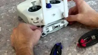 DJI Phantom series & Inspire 1 Snap-on Cable Wrap Controller Clip