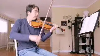 RCM violin  level 8 Concerto No.1 in E Minor by Anatoli Komarowski