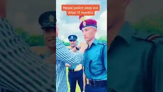 Nepal police asi passout | police pass out  2081 #nepalpolice #nepalarmy #shortfeed #nepalisong