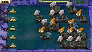 Plants vs Zombies: Adventure Night - Level! 5 Completed Gameplay ( Full HD) 1080p 60fps