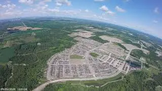 ZODH Drift 10 Kms round trip Long Range FPV in 4K.... and Crashing on a tree.
