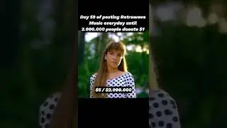 Day 59 of posting Retrowave Music everyday until 2.000.000 people donate $1